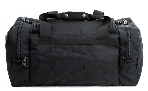 A reverse shot of the Road Buddy Duffel 60.